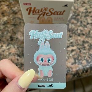 ‼️SOLD‼️Authentic & New THE MONSTERS HAVE A SEAT SERIES- Plush Labubu (QUQU)
